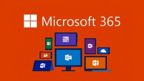 Logos of the programs that are part of Microsoft 365 Solutions